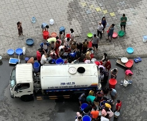 Nguyên nhân khu đô thị Thanh Hà bị mất nước